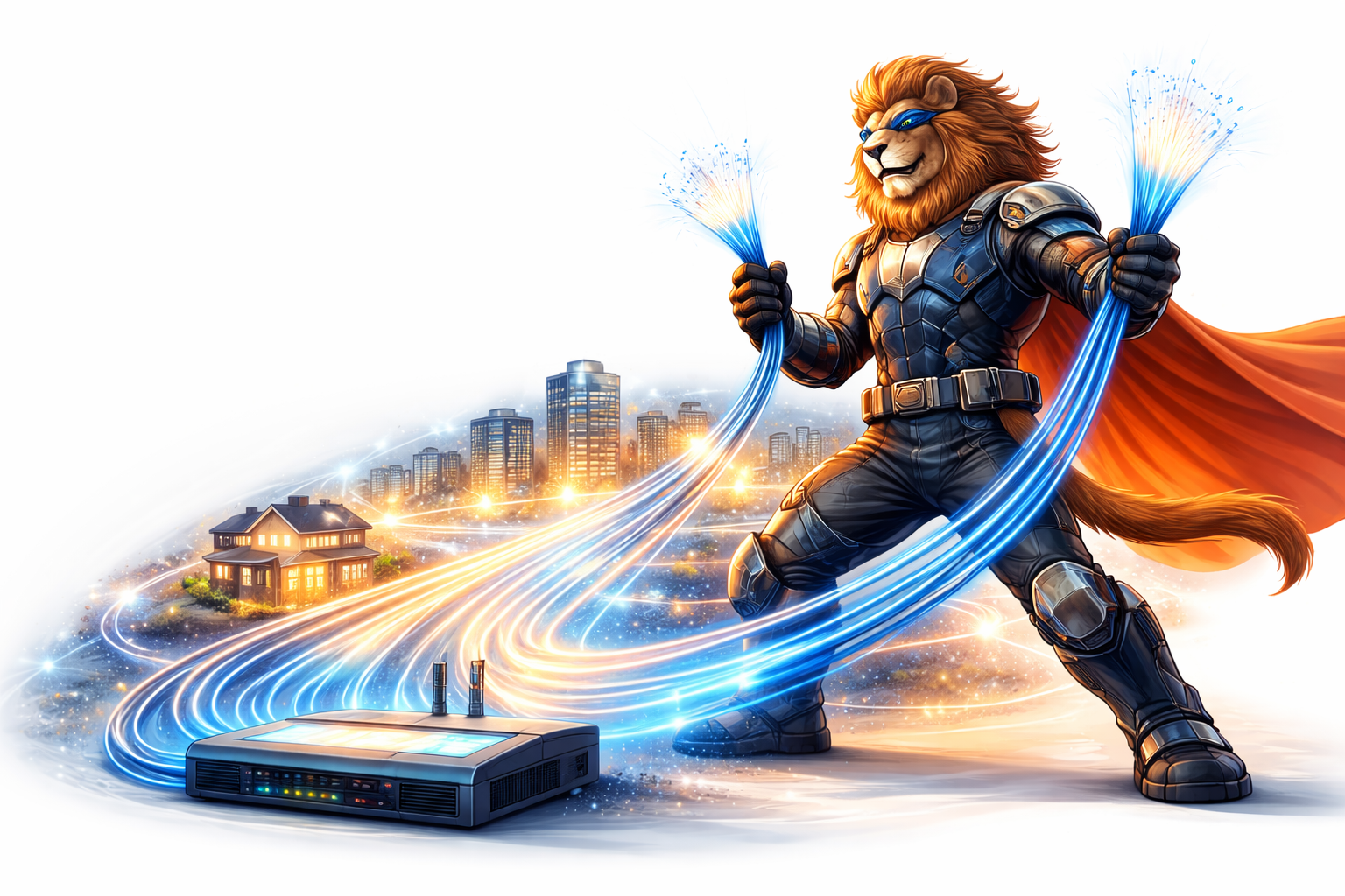 Internet fibra óptica